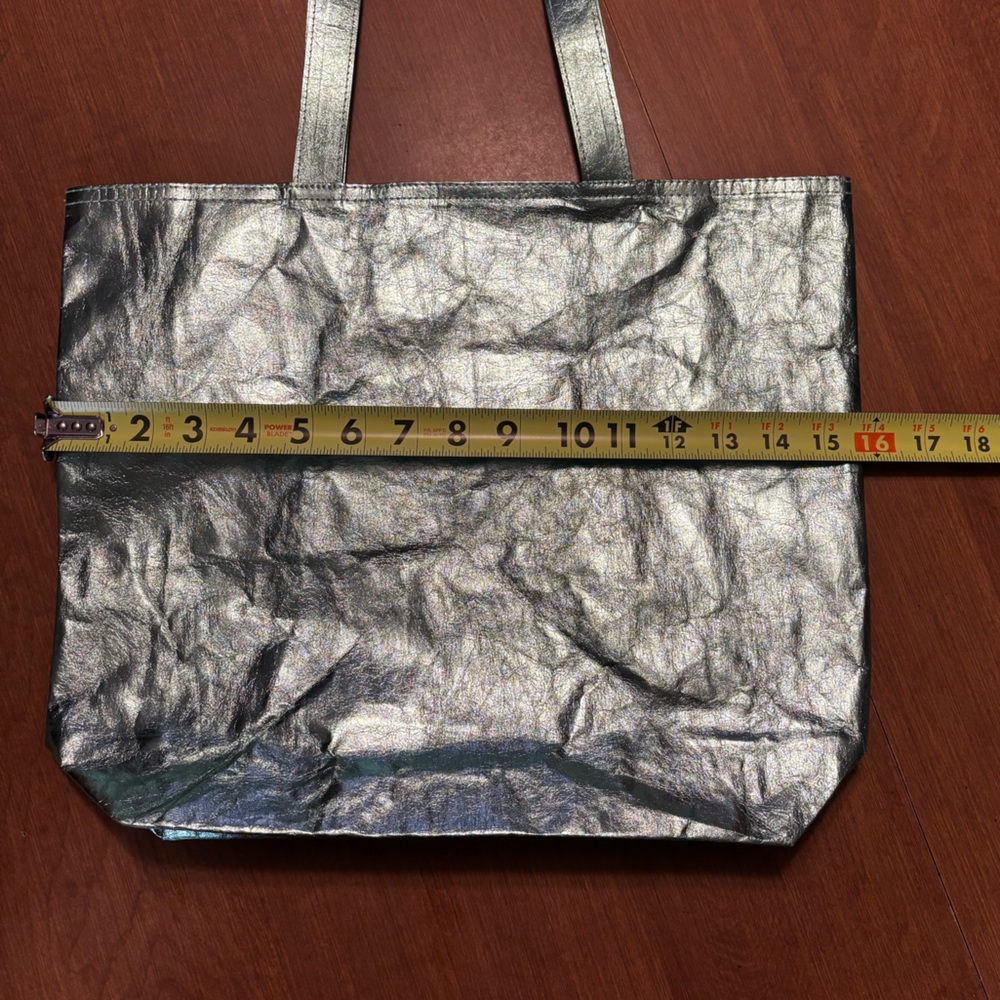 Clinique metallic green y2k tote bag - Picture 6 of 7